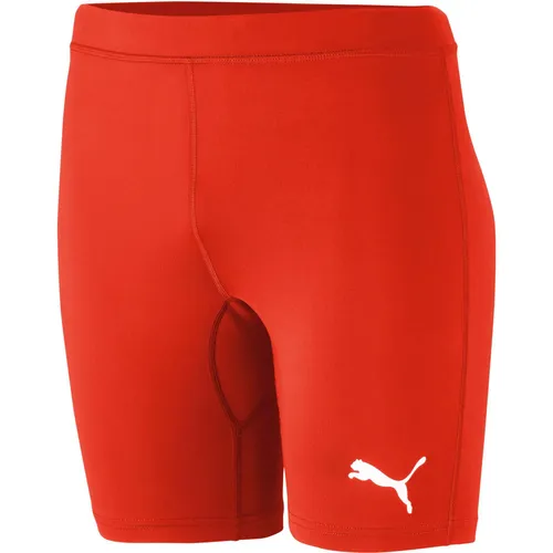 PUMA Herren Liga Baselayer Short Tight Hose, Red, M in rot von PUMA