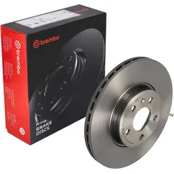 Brembo Bremsscheibe PRIME LINE - UV Coated 09.A820.11 - Bremsscheiben mit UV-Beschichtung für verbesserte Korrosionsbeständigkeit und optimale Bremsleistung, ideal für Fahrzeugliebhaber.