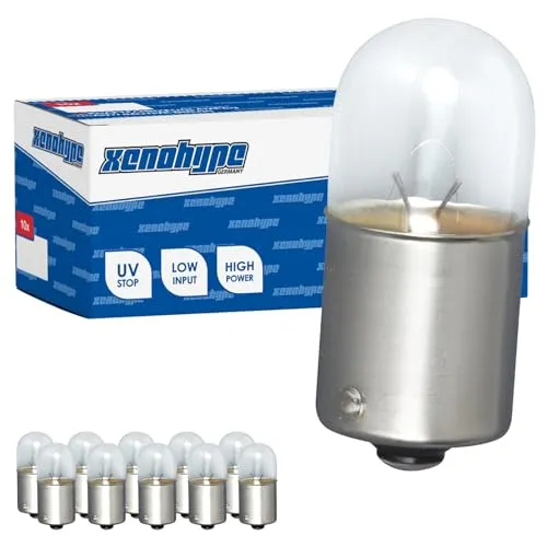 XENOHYPE 10x R5W Premium BA15s 24V 5 Watt LKW Kugellampe
