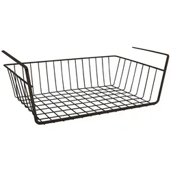 Joybos Aufbewahrungskorb in Schwarz - (B)37 x (H)25,5 x (T)10 cm