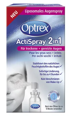 Produktbild OPTREX ActiSpray 2in1 für trockene + gereizte Augen 10 ml