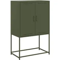 vidaXL Highboard Olivgrün 68,5x38,5x107 cm in grün von vidaXL