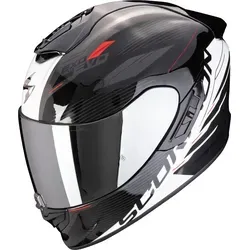 Scorpion Exo-1400 Evo II Air Luma XXL - Hochwertiger Motorradhelm - Motorradhelm mit AIRFIT Aufblasbarem Wangenpolstersystem für individuelle Passform und verbesserte Geräuschisolierung. Ideal für Tourenfahrer, die Wert auf Komfort und Sicherheit legen.