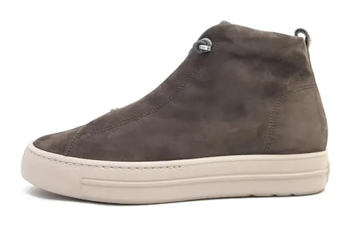 Paul Green Damen Stiefeletten Grau Samtleder von Paul Green