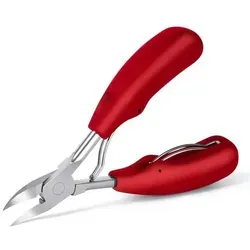 URAQT Nagelzange Profi für dicke eingewachsene Nägel aus Edelstahl - Professionelle Nagelzange aus rostfreiem Edelstahl – ideal für dicke und eingewachsene Nägel. Ergonomisches Design für komfortable Handhabung und präzises Schneiden. Perfekt für die Nagelpflege zu Hause oder im Salon.
