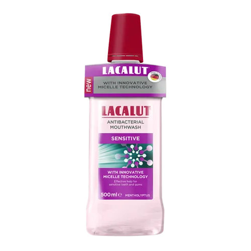 LACALUT Micellares antibakterielles Sensitiv-Mundwasser 500 ml