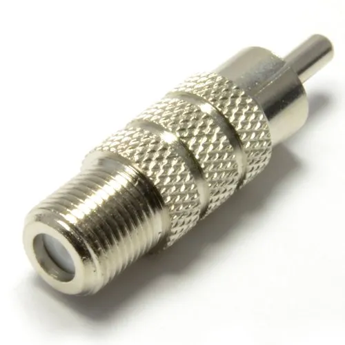 F Stecker Weiblich Buchse Zum Chinch Composite Cinch Männlich Video Adapter