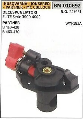 HUSQVARNA Schmetterlingsventil WYJ-183A für Motorsense ELITE Serie 3000-4000