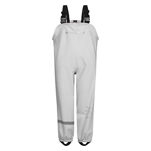 Höhenhorn Matschpfütze Kinder Regenhose Hellgrau Gr. 116