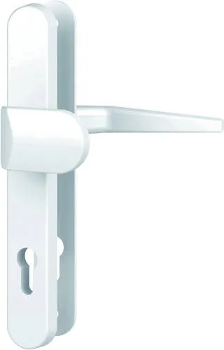 Basi 7903-0609 Vollmaterial-Schutzbeschlag - Türsicherungen mit modernem Design und hoher Qualität, ideal für Profil- und Rahmentüren, bietet optimalen Schutz und Langlebigkeit.