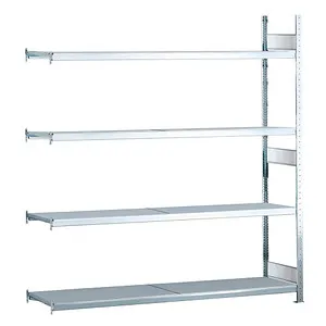 Weitspannregal Anbauregal 2500 x 2000 x 800mm - Werkstatteinrichtung mit stabilen Stahlböden, ideal für maximale Lagerkapazität und optimale Raumausnutzung.