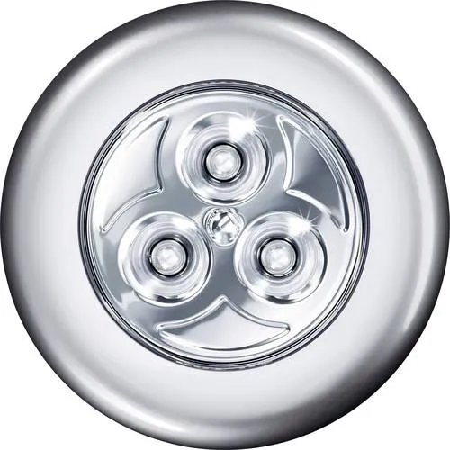 Osram DO-it CLASSIC LED-Leuchte – flexible batteriebetriebene Lampe in Silber - Praktische LED-Leuchte mit Touch-Dim-Funktion für einfache Bedienung. Ideal für Garderobe, Küche oder als Nachtlicht – kabellos und energiesparend für vielseitige Anwendungen.