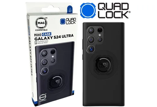 QUAD LOCK MAG Case für Samsung Galaxy S24 Ultra – Robuster Handy Schutz - Schwarz, speziell für das Samsung Galaxy S24 Ultra entwickelt, bietet diese Hülle optimalen Schutz und ist ideal für den täglichen Einsatz.
