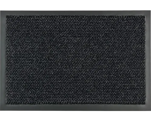 Schmutzfangmatte Graphit anthrazit 60x90 cm - Tür- & Bodenmatten, strapazierfähige Polyamid-Matte in elegantem Anthrazit, ideal für einen sauberen Eingangsbereich