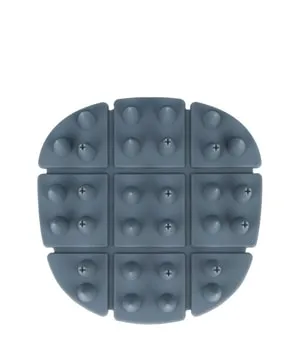 PARSA Beauty ID Tiefenreinigung Shampoobürste Braun Paddlebürste 1 Stk
