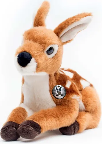 Rehkitz Kuscheltier liegend 21 cm Plüsch Reh FELINE