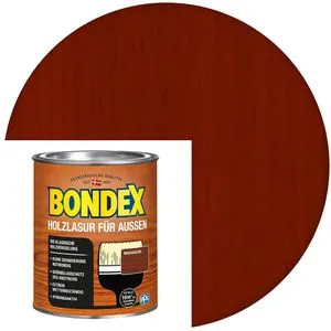 Bondex Holzlasur 0,75l, außen, wetterfest, mahagoni