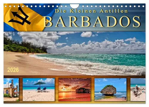 Peter Roder | Die kleinen Antillen - Barbados (Wandkalender 2026 DIN A4...
