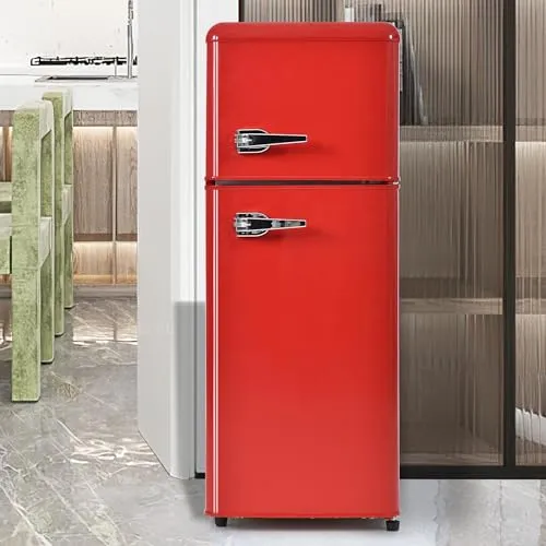 Merax Retro Kühlschrank 105,5 cm