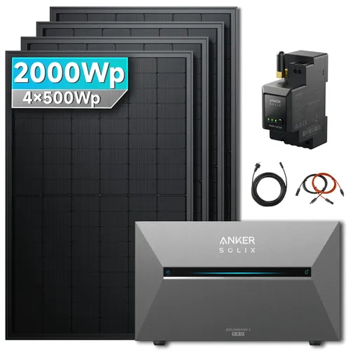 Anker Solix Solarbank 3 PRO 2000W Balkonkraftwerk mit Speicher