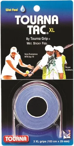 Tourna Overgrip Tac XL 0.55mm blau 3er
