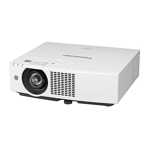 Panasonic PT-VMZ51 Beamer - Hochauflösender 4K Beamer mit 5.000 Lumen Helligkeit, ideal für Präsentationen in großen Räumen