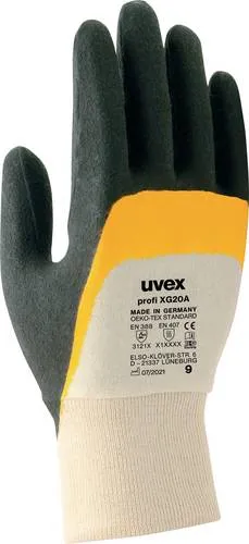 Uvex 6055808 profi ergo XG 20A Arbeitshandschuh Größe (Handschuhe): 8 EN 388:2016 1 Paar