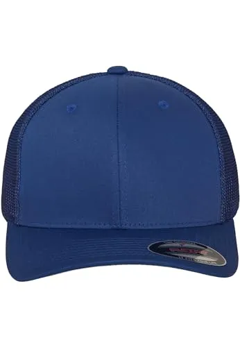 Flexfit Unisex Mesh Trucker Mütze, royal,S/M