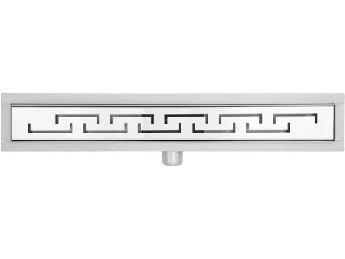 Duschrinne Edelstahl 80 cm - Hochwertige Ablaufrinne aus Edelstahl 304, ideal für moderne Badezimmer. Langlebig und einfach zu installieren für eine effiziente Wasserableitung.