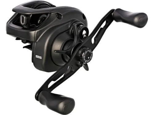 Westin W6-Bc HD 301 Ssg Lh 10+1Bb - Linkshand Baitcastrolle für Hechtangeln - Hochwertige Linkshand Baitcastrolle mit 10+1 Kugellagern und 13 kg maximalem Widerstand. Ideal für Süßwasserangeln auf Hecht und Zander, bietet präzisen Schnureinzug von 70 cm pro Umdrehung.