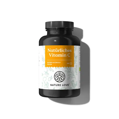 Natürliches Vitamin C Kapseln - 180 Kapseln_für 3 Monate