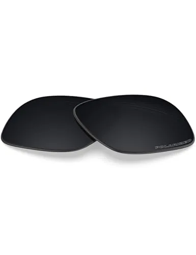 BlazerBuck Anti-salz Polarisierte Ersatzgläser für Oakley Holbrook XL OO9417 - Schwarz
