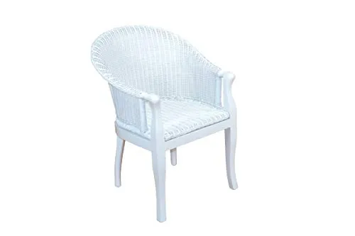 Rattansessel Berta von Möbel Direkt Online - Handgefertigter Sessel im Landhausstil, vereint Komfort und elegantes Design. Genießen Sie natürlichen Wohnkomfort mit diesem stilvollen Loungesessel.