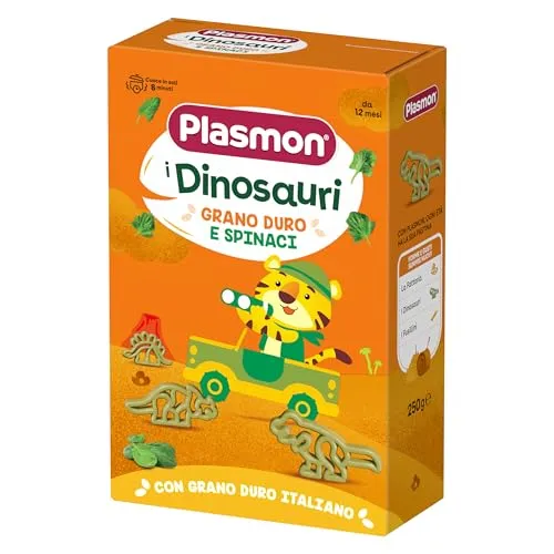 Plasmon Dinosaurier- und Spinatpaste 250 g von Plasmon