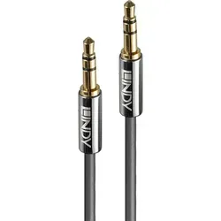 LINDY 35323 3m 3.5mm Audiokabel, Cromo Line - 3.5mm Stecker an Stecker