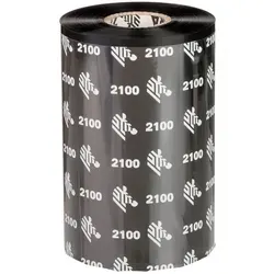 Zebra 2100 Wax Thermotransfer-Farbband 110mm von Zebra