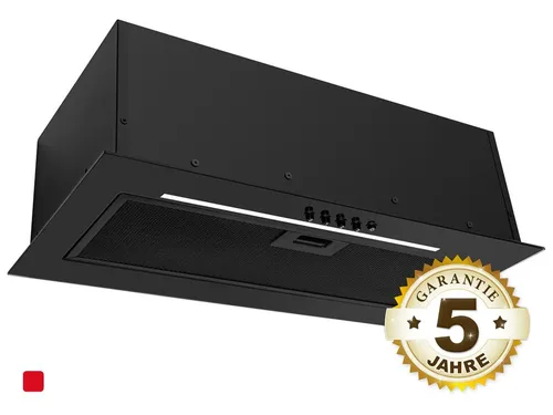 Lüfterbaustein Häfele Assedo HCA33BLc6a 55 cm Schwarz Dunstabzugshaube
