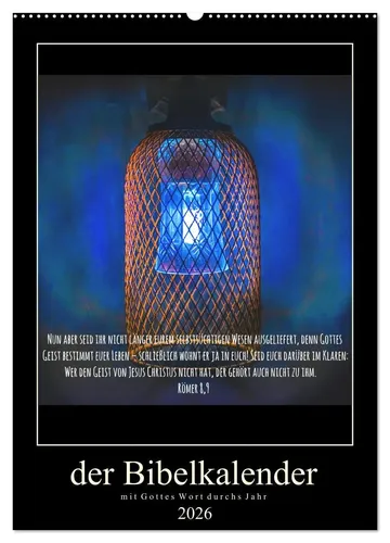 Bibelkalender 2025 von Stefan Widerstein - SteWi.info - Inspirierender Kalender für das Jahr 2025 mit 14 Seiten, ideal zur täglichen Motivation und als Begleiter in der persönlichen Glaubensreise.