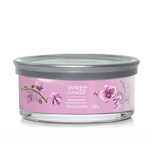 Aromatic Candle Signature Tumbler Medium Wild Orchid 340 g - Elegante Duftkerze im Glas mit 340 g, ideal für eine entspannende Atmosphäre. Perfekt für jeden Raum und jeden Anlass.