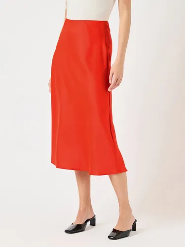 Y.A.S Midirock YASPELLA HW MIDI SKIRT S. NOOS - Sommerröcke mit hohem Tragekomfort und elastischem Bund für stilvolle Auftritte bei Feierlichkeiten oder im Alltag.