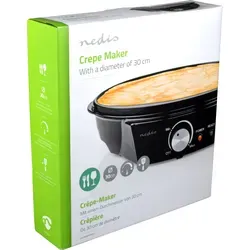 Nedis Crêpe Maker 30cm mit Besteck von Nedis