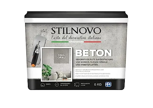 STILNOVO Beton, 6 kg in grau von STILNOVO