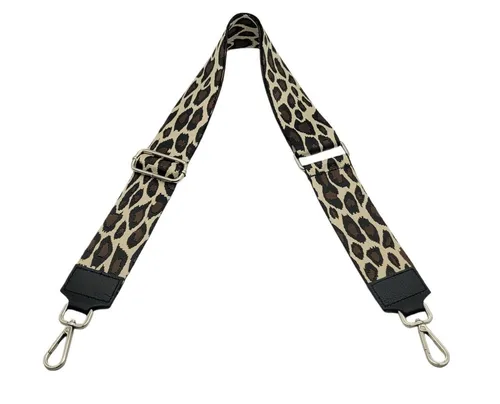 Lemasi Schulterriemen 5cm breiter Ersatz Taschengurt Schultergurt Tragegurt Leopard