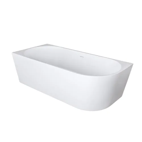 Produktbild Aloni Halb-Freistehende Badewanne Eckwanne 180x80 Links