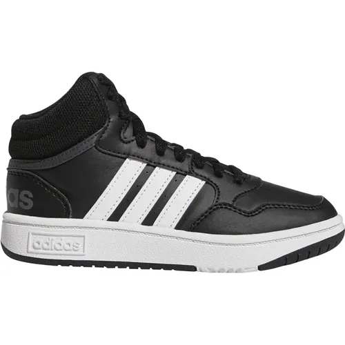 adidas Hoops Mid Shoes in schwarz von adidas