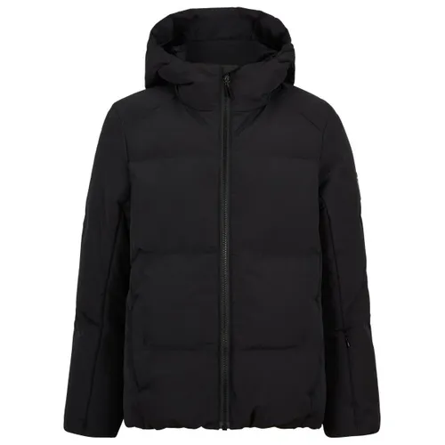 Ziener Awar-z Jacket Junior Unisex schwarz (12) 140 - Synthetische Kinder Isolationsjacke zum Skifahren mit ZIENER AQUASHIELD Membran für 10.000mm Wassersäule und optimaler Atmungsaktivität. Ideal für Abenteuer bei Wind und Wetter!