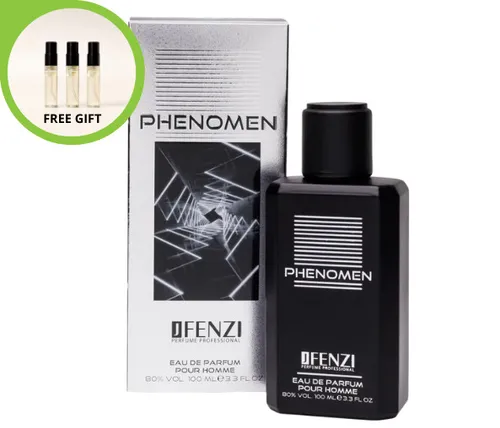 JFenzi PHENOMEN EDP 100 ml Eau de Parfum für Herren + 3 Proben GRATIS