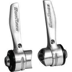 SUNRACE Unterrohrachalter SL-R91 - Silber - Motorradzubehör für 9-fach (18-27 Gang) Fahrräder, sorgt für sanftes Schalten und einfache Installation – ideal für Retro-Rennräder.