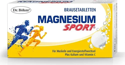 MAGNESIUM SPORT Brausetabletten Dr.Böhm 40 St von Junek Europ-Vertrieb