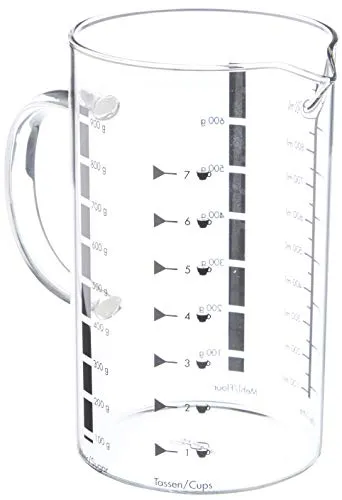 Küchenprofi Messbecher aus Glas 1 L Küchenzubehör 0912003510